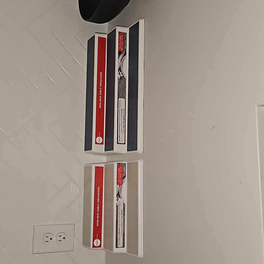 NWT Copco basics non-skid shelf organizer